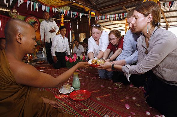 Peace Corps volunteers in Cambodia